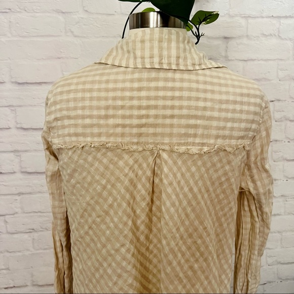 Free People Linen Overcoat - Picture 11 of 16